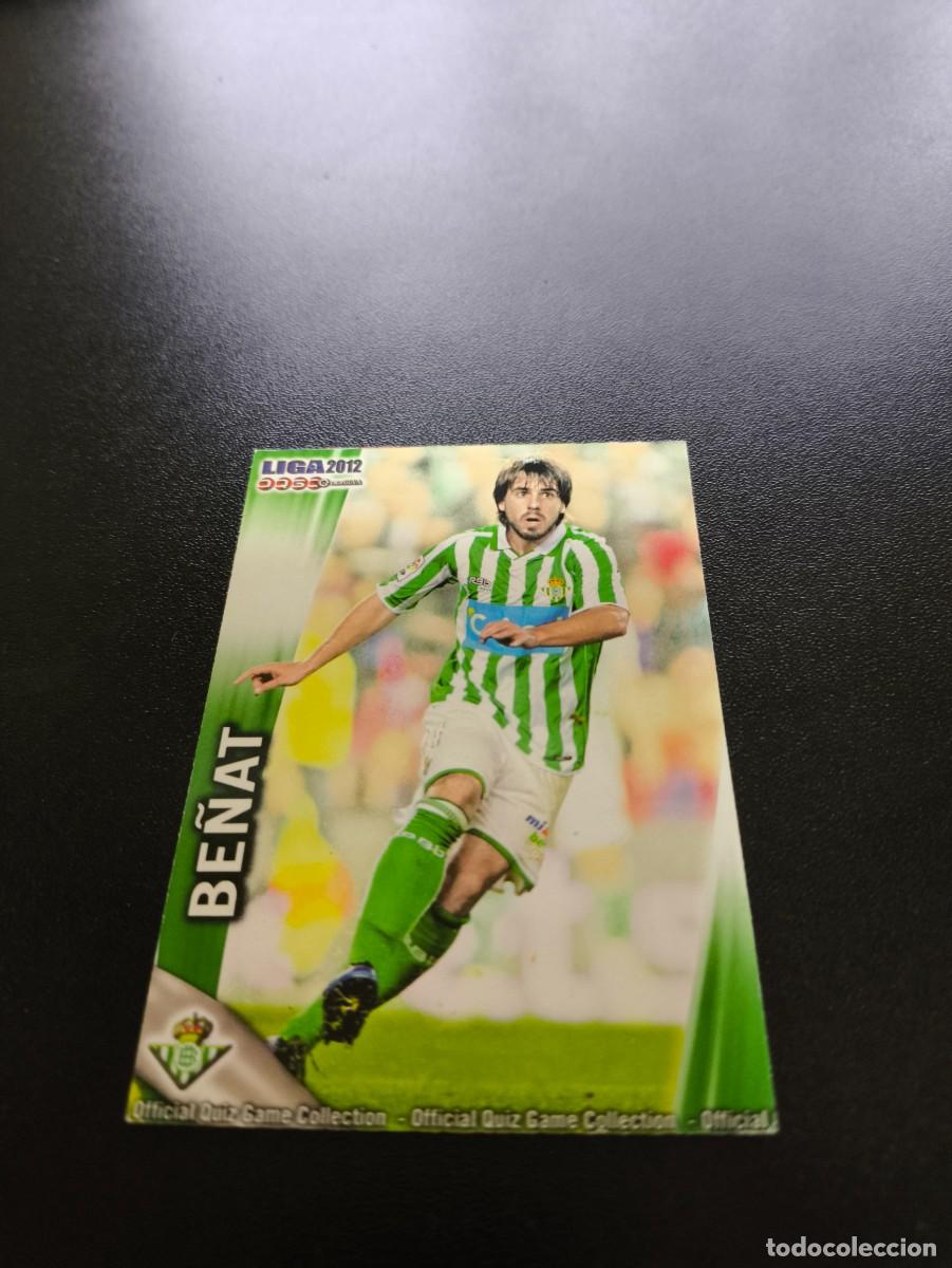 Cromos de F&uacute;tbol: 472 BE&Ntilde;AT REAL BETIS MUNDICROMO LIGA 2011 2012 11 12 NO PANINI ESTE MEGACRACKS