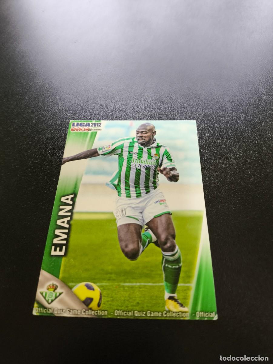 Cromos de F&uacute;tbol: 475 EMANA BAJA REAL BETIS MUNDICROMO LIGA 2011 2012 11 12 NO PANINI ESTE MEGACRACKS