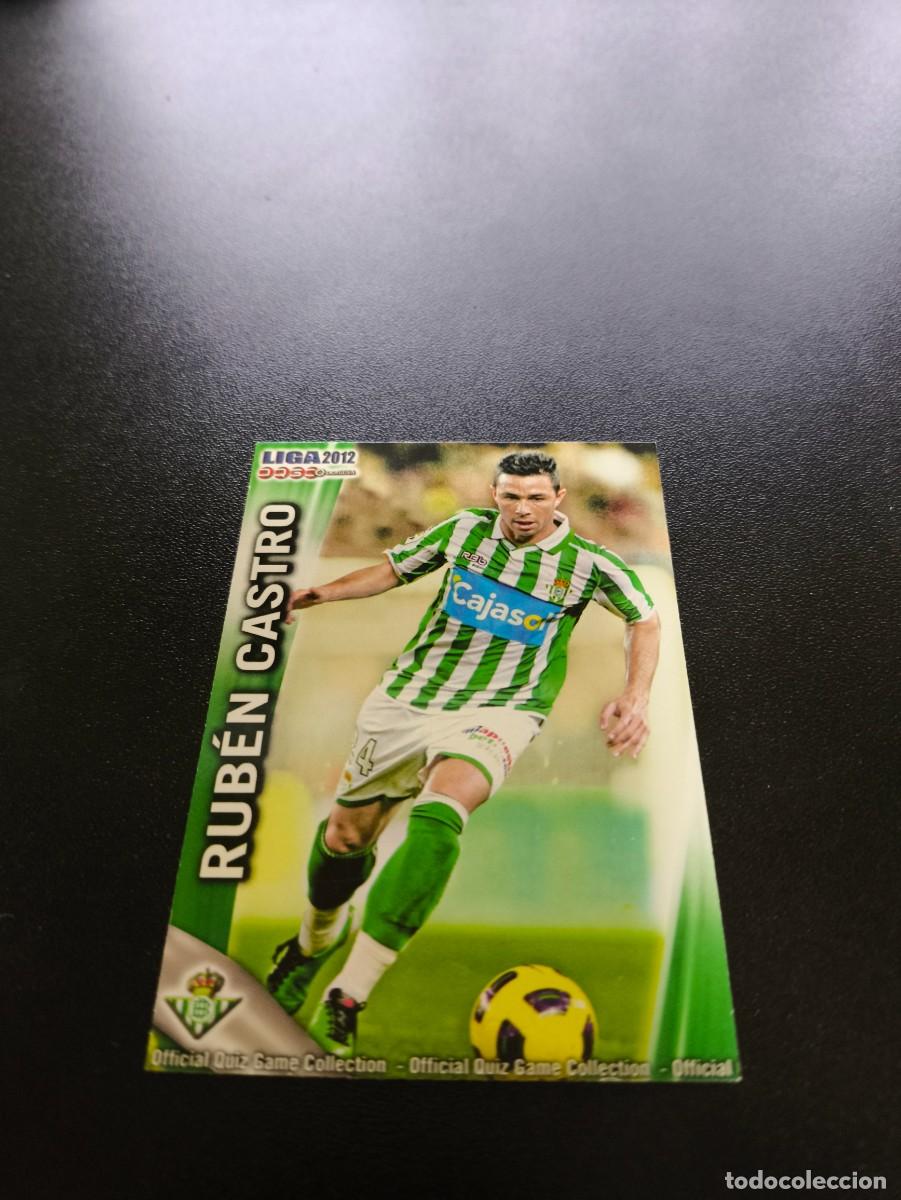 Cromos de F&uacute;tbol: 479 RUBEN CASTRO REAL BETIS MUNDICROMO LIGA 2011 2012 11 12 NO PANINI ESTE MEGACRACKS