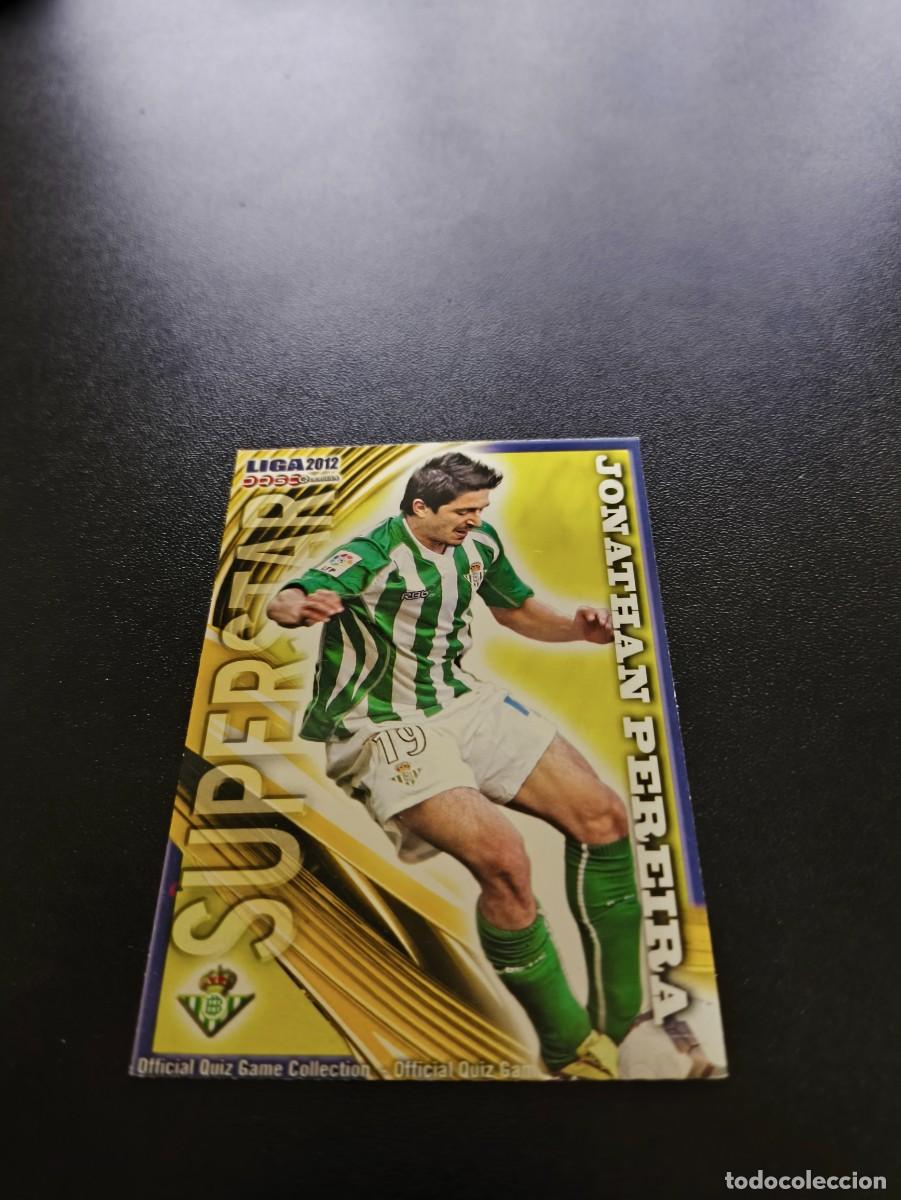 Cromos de F&uacute;tbol: 486 Jonathan Pereira MATE REAL BETIS MUNDICROMO LIGA 2011 2012 11 12 NO PANINI ESTE MEGACRACKS