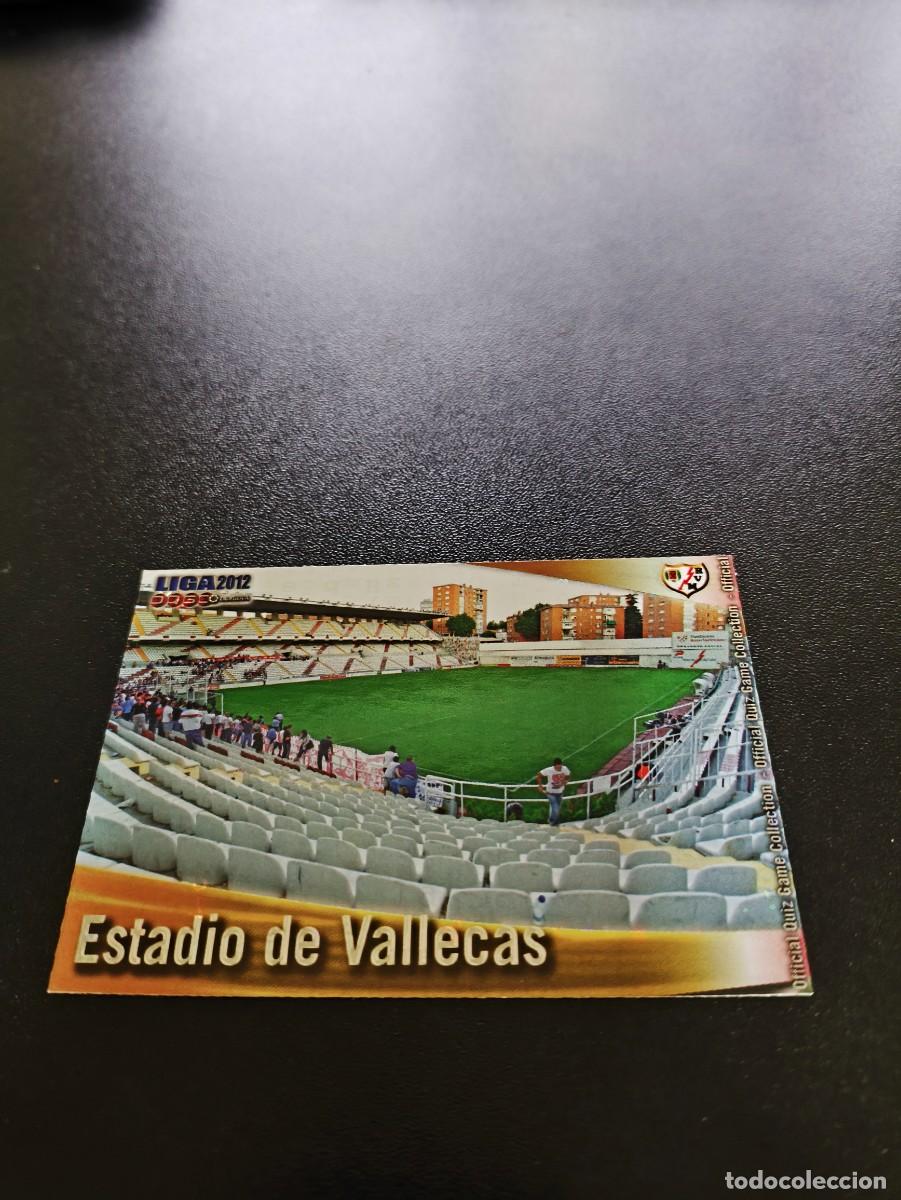 Cromos de F&uacute;tbol: 488 VALLECAS FONDO LETRAS RAYO VALLECANO MUNDICROMO LIGA 2011 2012 11 12 NO PANINI ESTE MEGACRACKS