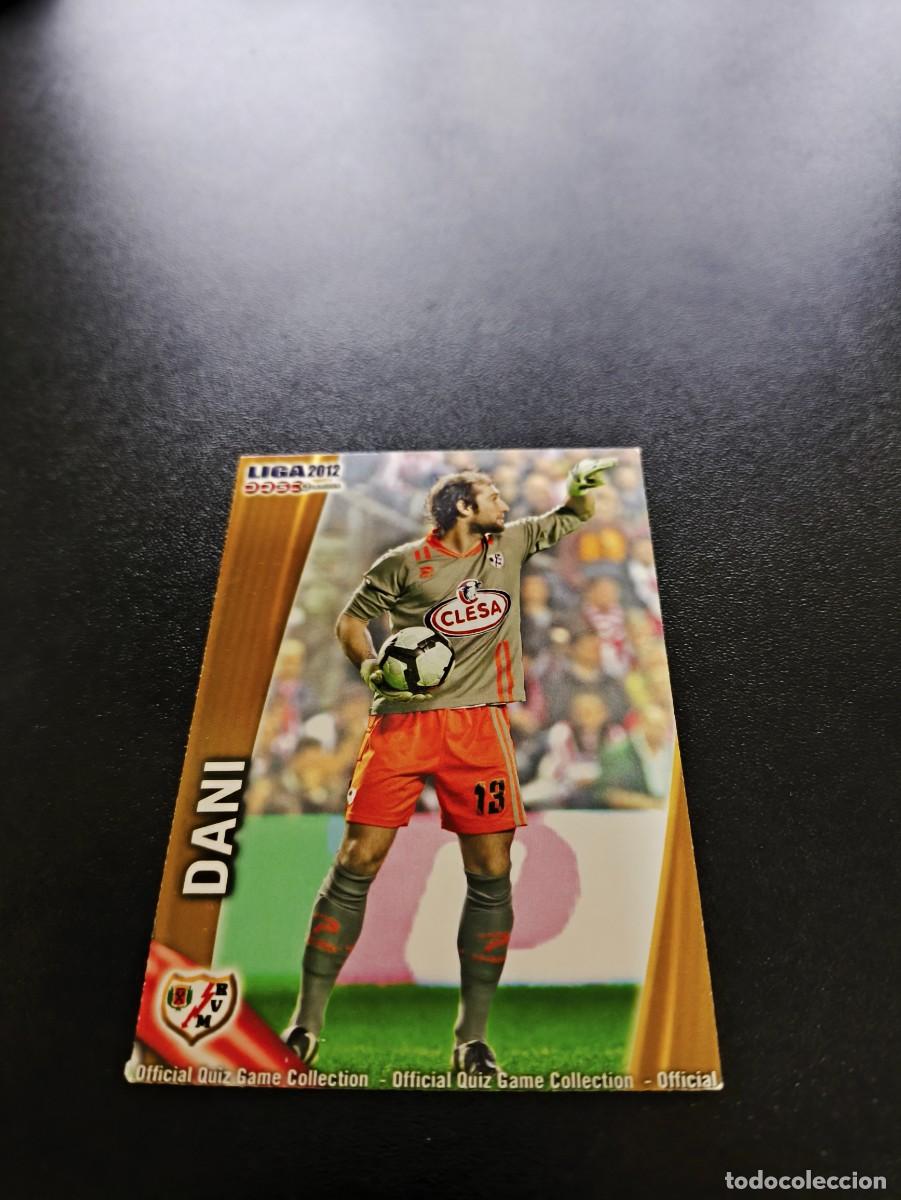 Cromos de F&uacute;tbol: 491 DANI GIMENEZ RAYO VALLECANO MUNDICROMO LIGA 2011 2012 11 12 NO PANINI ESTE MEGACRACKS