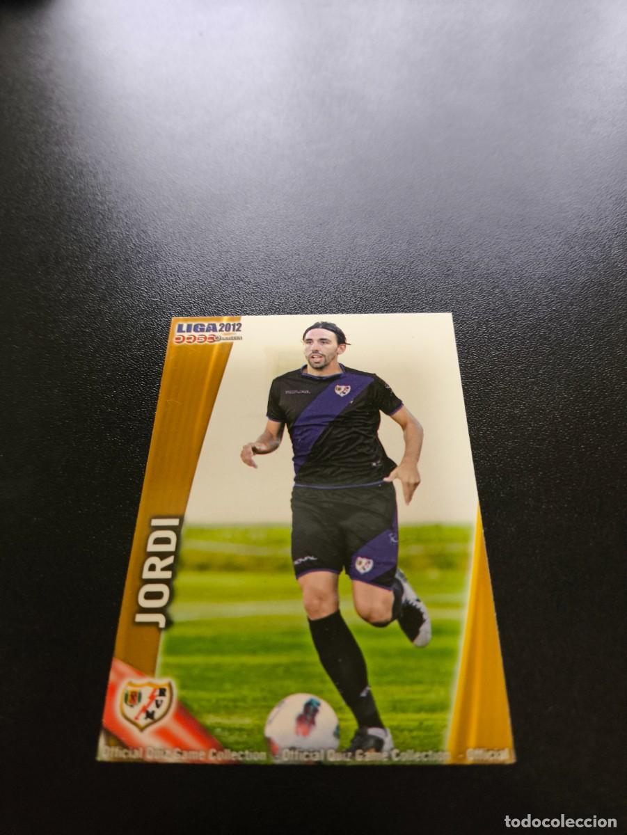 Cromos de F&uacute;tbol: 492 JORDI RAYO VALLECANO MUNDICROMO LIGA 2011 2012 11 12 NO PANINI ESTE MEGACRACKS