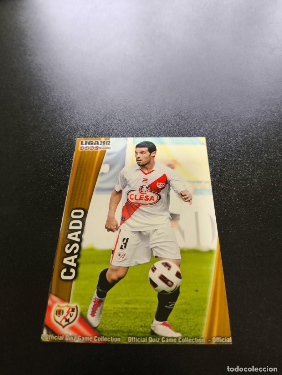 Cromos de F&uacute;tbol: 493 CASADO RAYO VALLECANO MUNDICROMO LIGA 2011 2012 11 12 NO PANINI ESTE MEGACRACKS