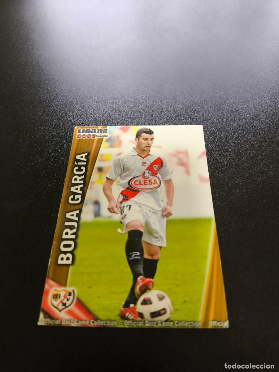 Cromos de F&uacute;tbol: 502 BORJA GARCIA BAJA RAYO VALLECANO MUNDICROMO LIGA 2011 2012 11 12 NO PANINI ESTE MEGACRACKS
