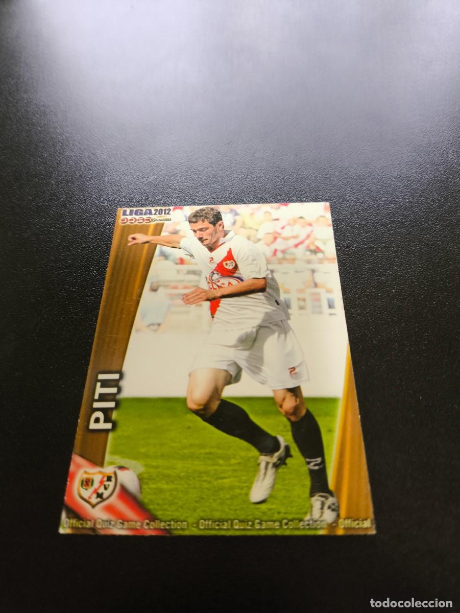 Cromos de F&uacute;tbol: 504 PITI RAYO VALLECANO MUNDICROMO LIGA 2011 2012 11 12 NO PANINI ESTE MEGACRACKS
