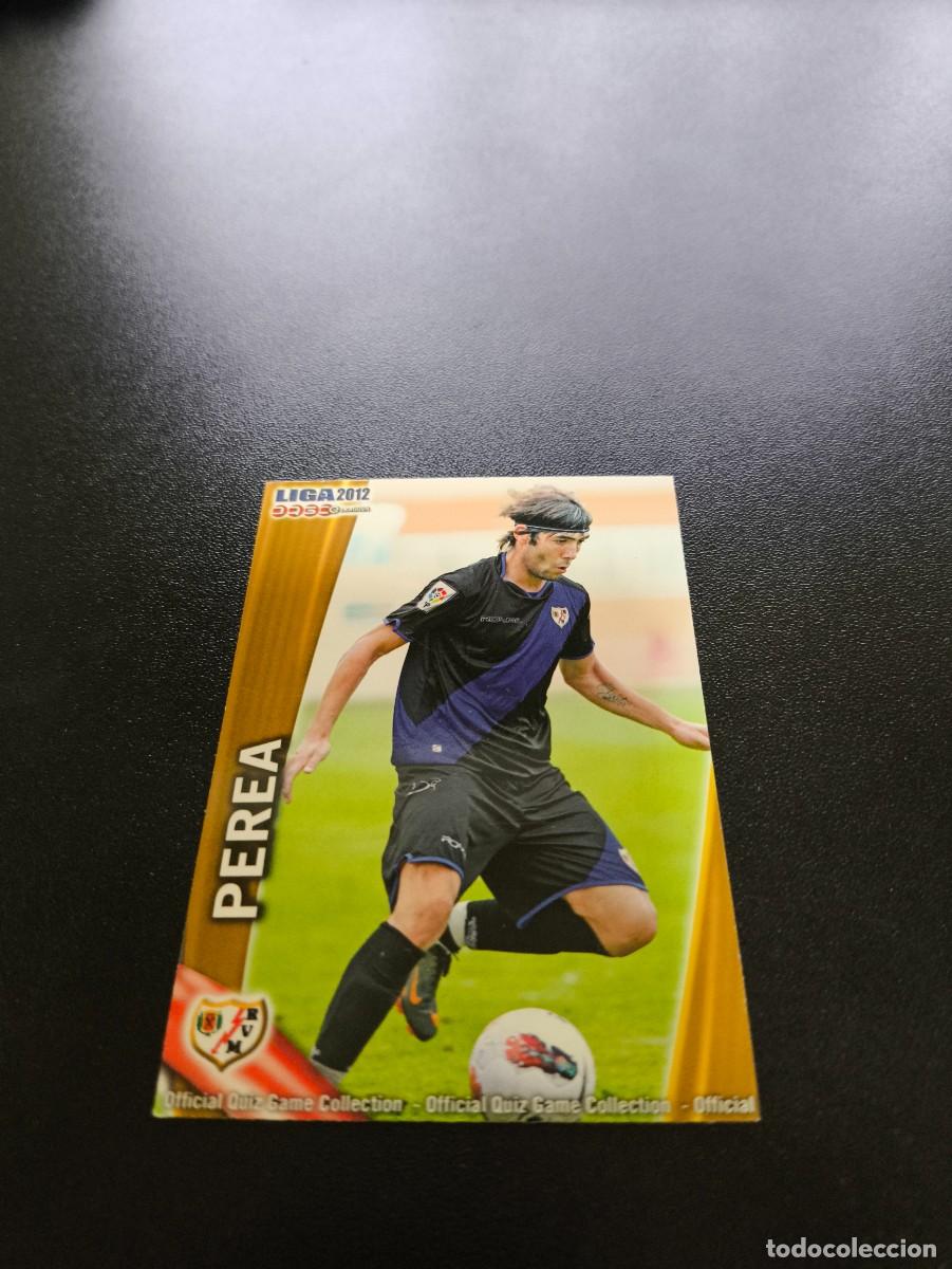 Cromos de F&uacute;tbol: 505 PEREA RAYO VALLECANO MUNDICROMO LIGA 2011 2012 11 12 NO PANINI ESTE MEGACRACKS