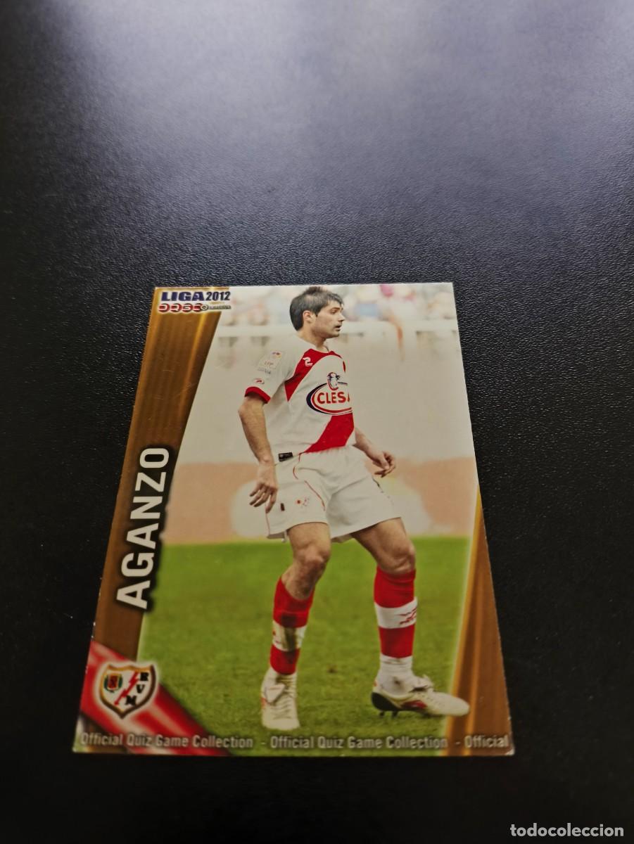 Cromos de F&uacute;tbol: 506 AGANZO BAJA RAYO VALLECANO MUNDICROMO LIGA 2011 2012 11 12 NO PANINI ESTE MEGACRACKS