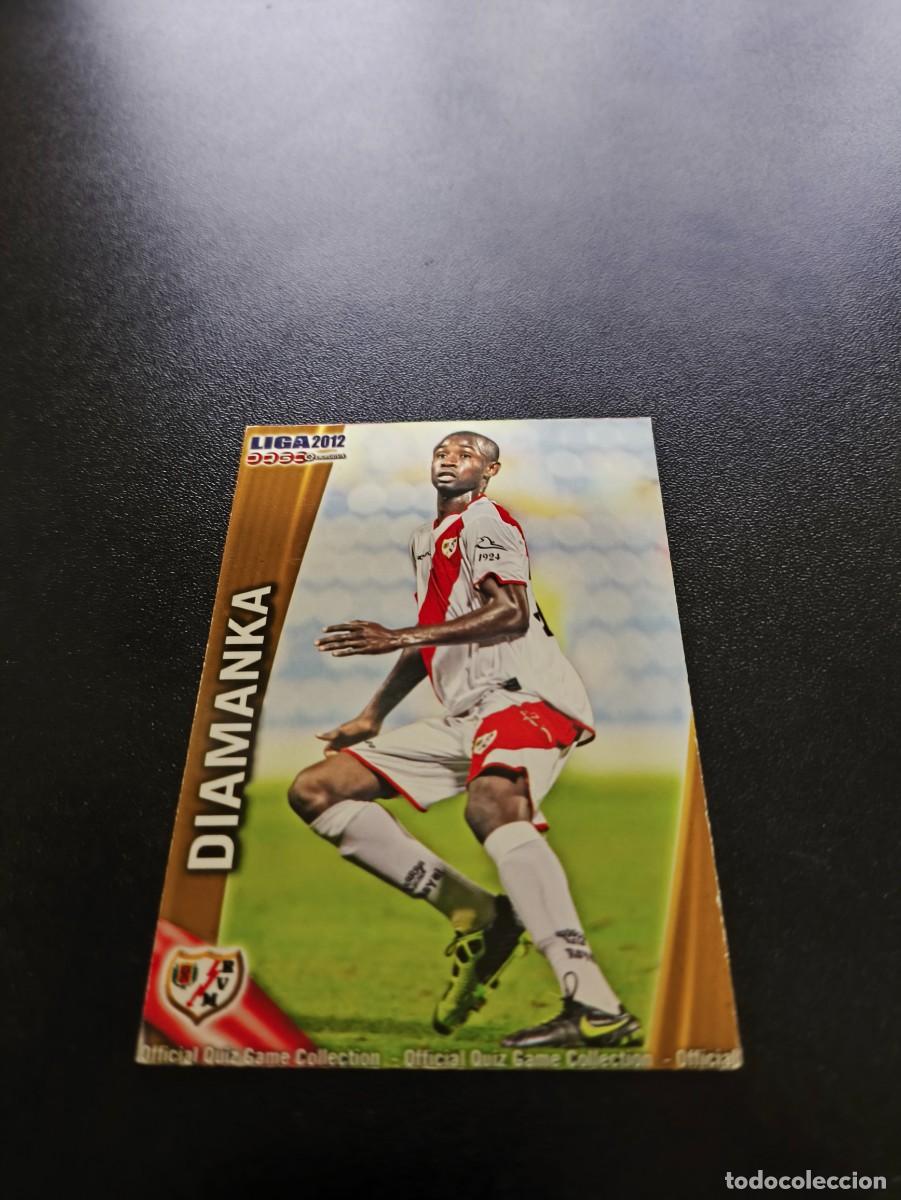 Cromos de F&uacute;tbol: 506 DIAMANKA ALTA RAYO VALLECANO MUNDICROMO LIGA 2011 2012 11 12 NO PANINI ESTE MEGACRACKS