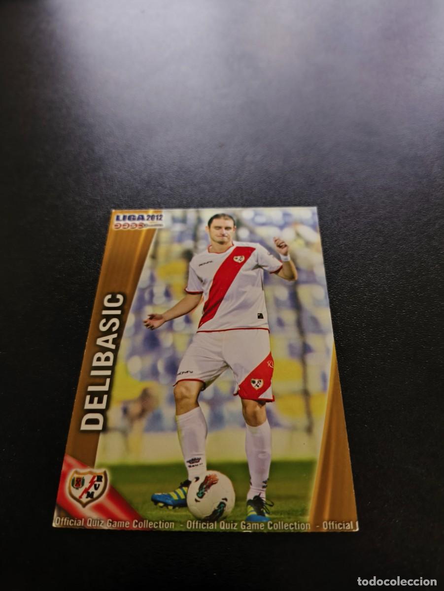 Cromos de F&uacute;tbol: 507 DELIBASIC RAYO VALLECANO MUNDICROMO LIGA 2011 2012 11 12 NO PANINI ESTE MEGACRACKS