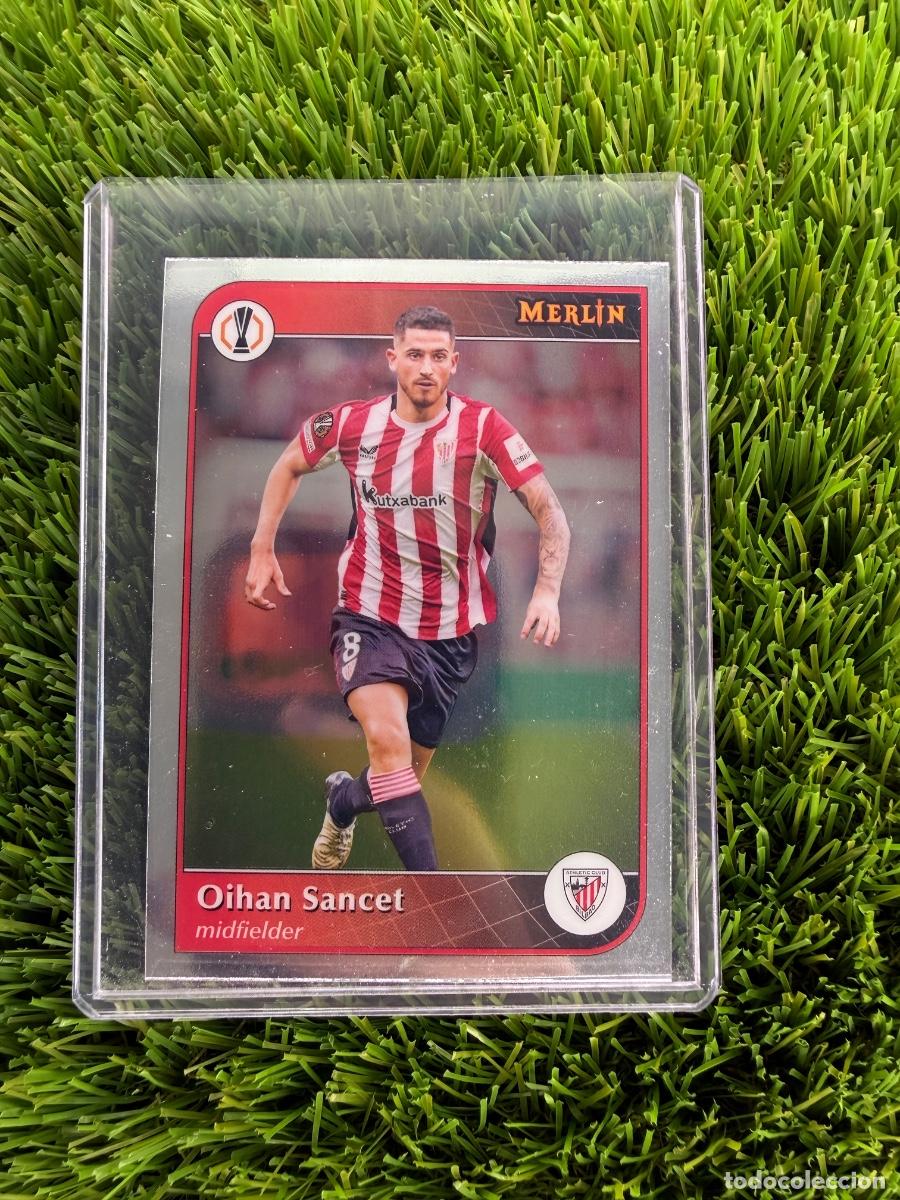 Cromos de F&uacute;tbol: N&ordm; 110 Oihan Sancet Athletic Club Merlin Chrome 24 25