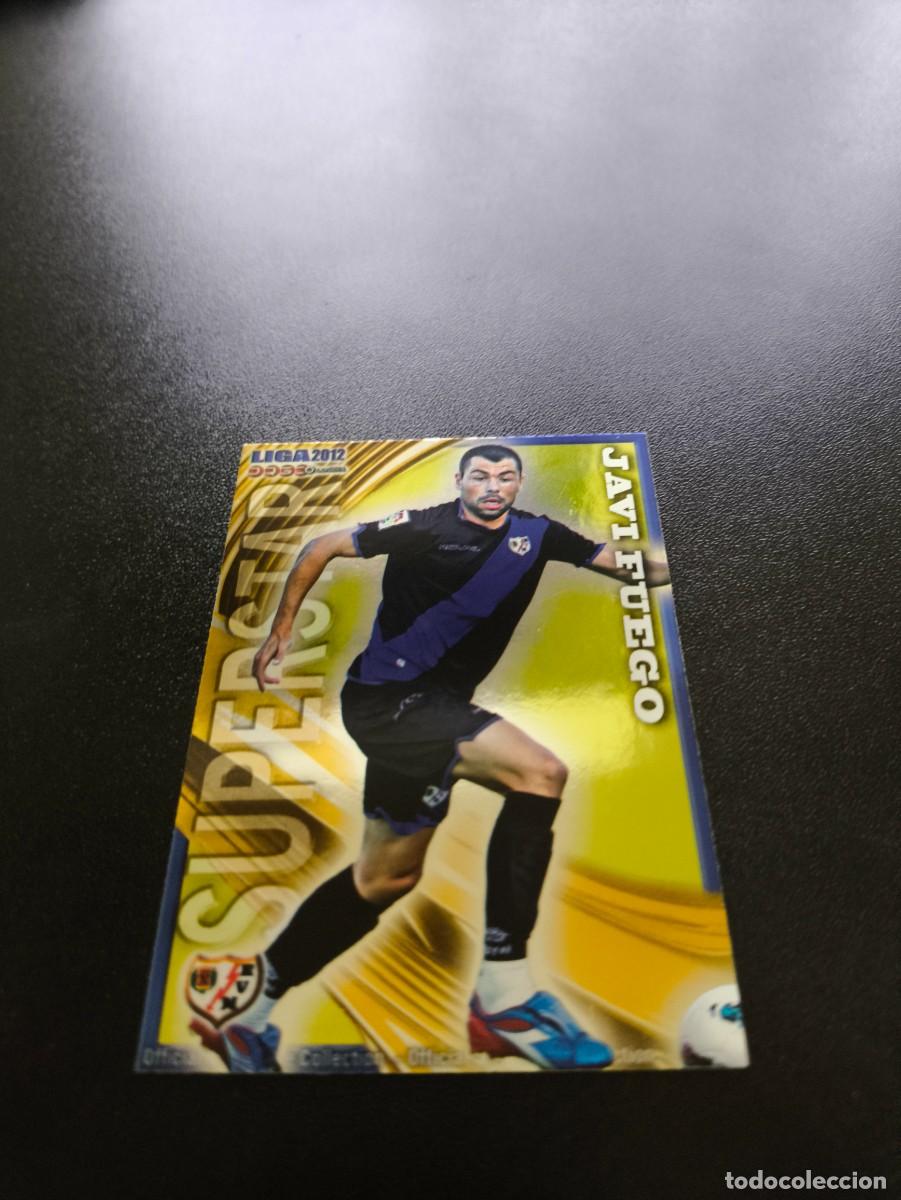Cromos de F&uacute;tbol: 510 JAVI FUEGO BRILO LISO SRAYO VALLECANO MUNDICROMO LIGA 2011 2012 11 12 NO PANINI ESTE MEGACRACKS