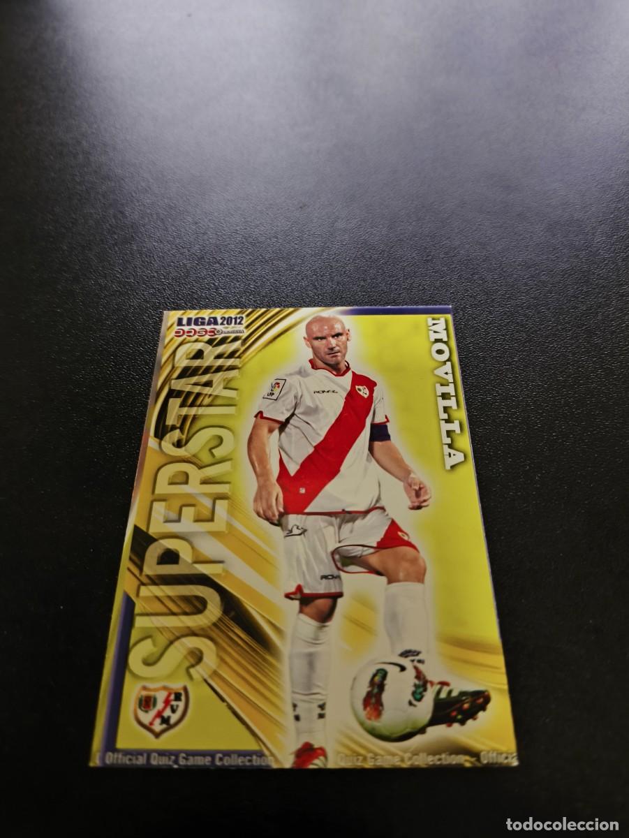 Cromos de F&uacute;tbol: 512 MOVILLA MATE SUPERSTAR SRAYO VALLECANO MUNDICROMO LIGA 2011 2012 11 12 NO PANINI ESTE MEGACRACKS