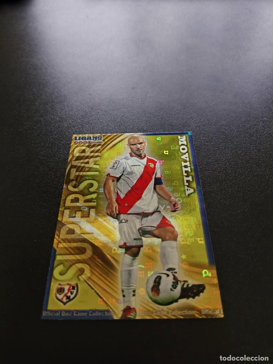 Cromos de F&uacute;tbol: 512 MOVILLA FONDO LETRAS SRAYO VALLECANO MUNDICROMO LIGA 2011 2012 11 12 NO PANINI ESTE MEGACRACKS
