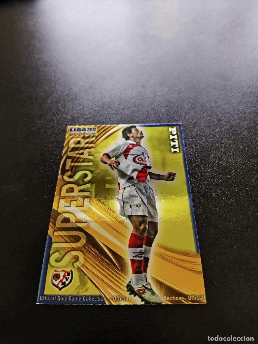 Cromos de F&uacute;tbol: 513 PITI BRILLO LISO RAYO VALLECANO MUNDICROMO LIGA 2011 2012 11 12 NO PANINI ESTE MEGACRACKS