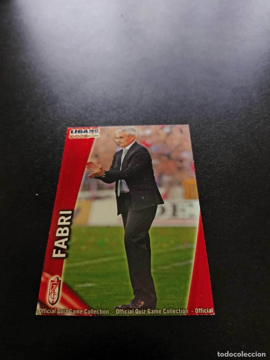 Cromos de F&uacute;tbol: 516 FABRI GRANADA MUNDICROMO LIGA 2011 2012 11 12 NO PANINI ESTE MEGACRACKS