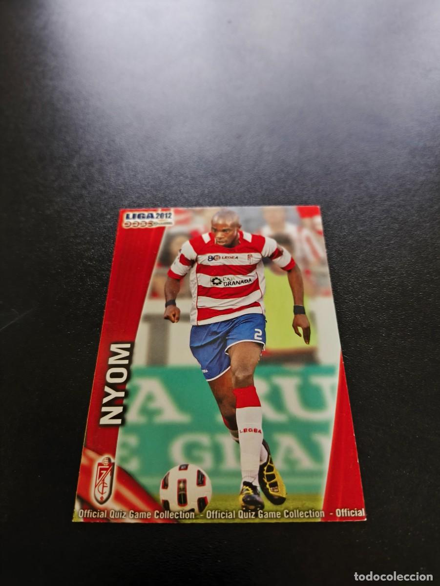 Cromos de F&uacute;tbol: 520 NYOM GRANADA MUNDICROMO LIGA 2011 2012 11 12 NO PANINI ESTE MEGACRACKS