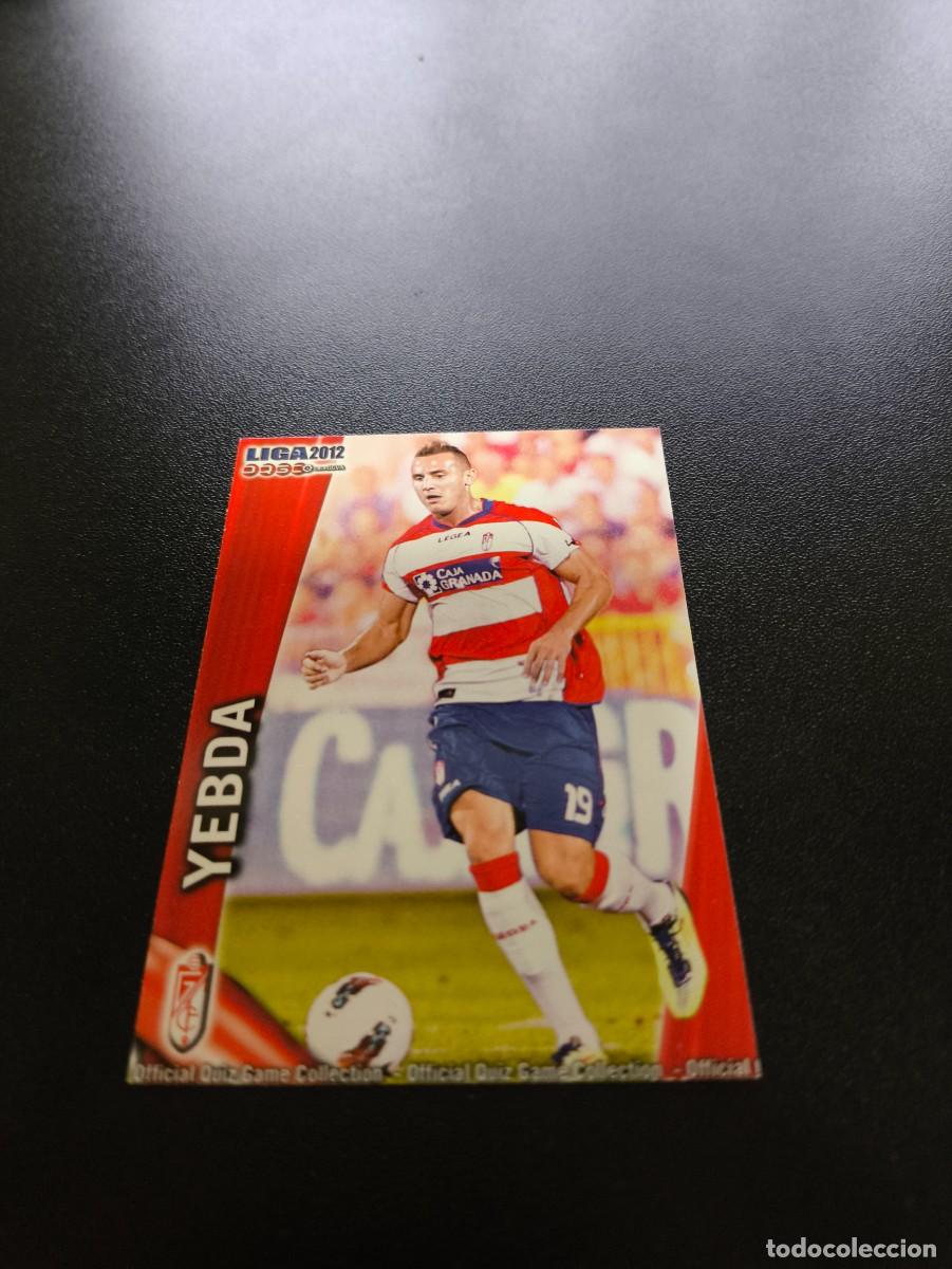 Cromos de F&uacute;tbol: 522 YEBDA GRANADA MUNDICROMO LIGA 2011 2012 11 12 NO PANINI ESTE MEGACRACKS
