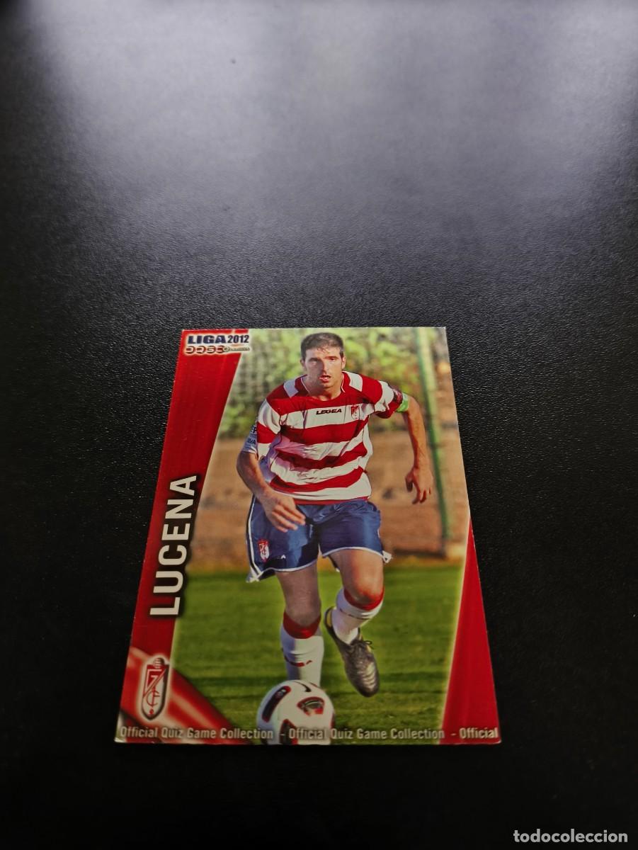 Cromos de F&uacute;tbol: 524 LUCENA GRANADA MUNDICROMO LIGA 2011 2012 11 12 NO PANINI ESTE MEGACRACKS