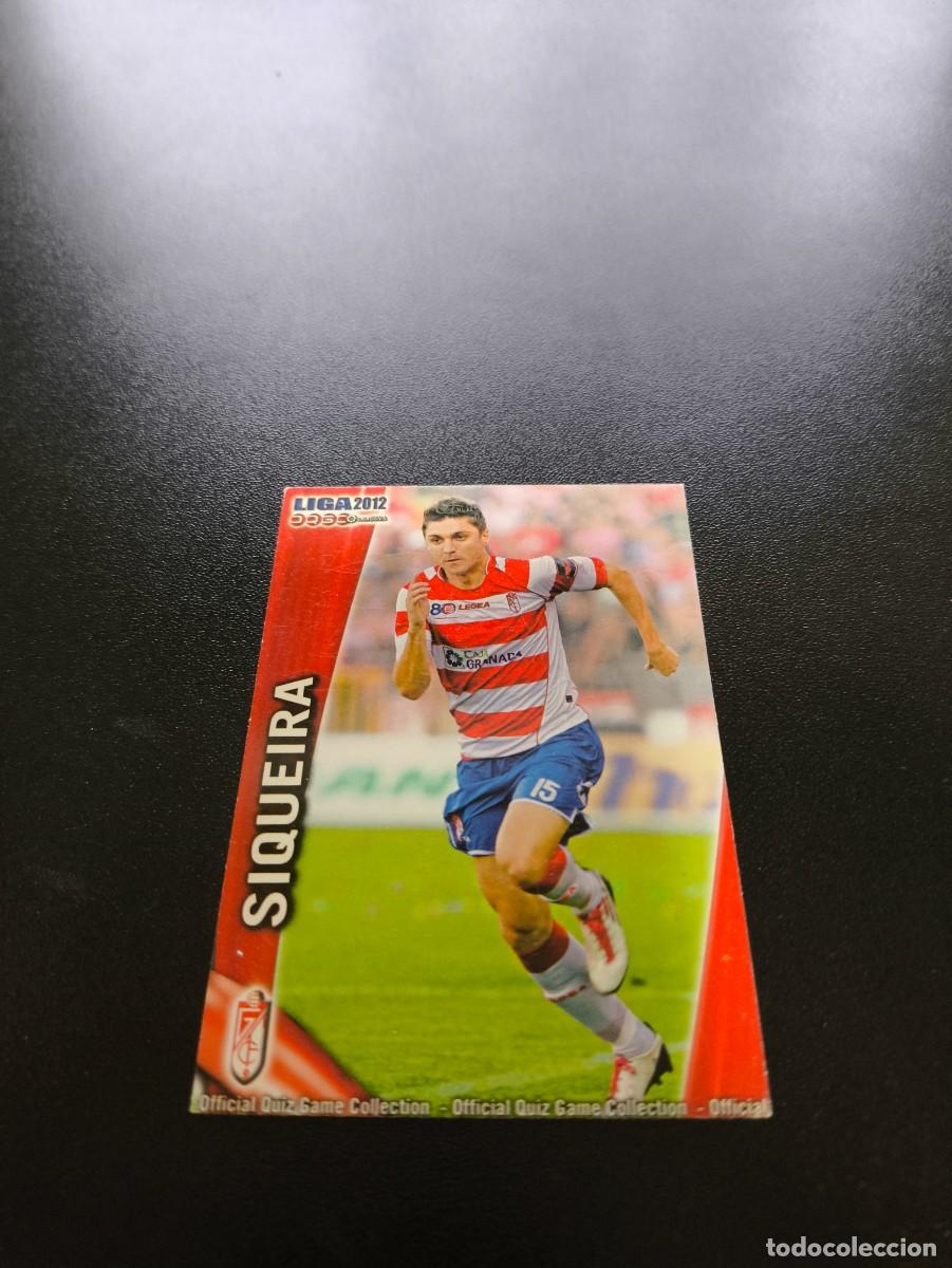 Cromos de F&uacute;tbol: 525 SIQUEIRA GRANADA MUNDICROMO LIGA 2011 2012 11 12 NO PANINI ESTE MEGACRACKS