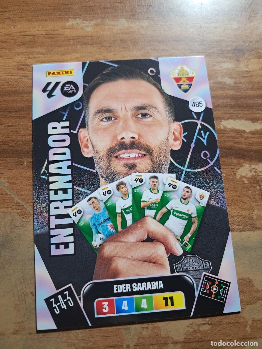 Cromos de F&uacute;tbol: CROMO COLECCIONES ESTE TEMPORADA 25/26: ENTRENADOR EDER SARABIA (ELCHE), N&deg; 485