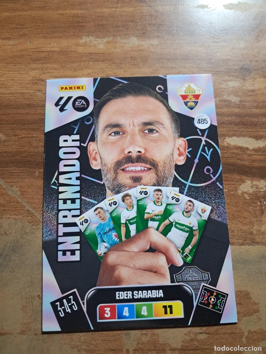 Cromos de F&uacute;tbol: CROMO COLECCIONES ESTE TEMPORADA 25/26: ENTRENADOR EDER SARABIA (ELCHE), N&deg; 485
