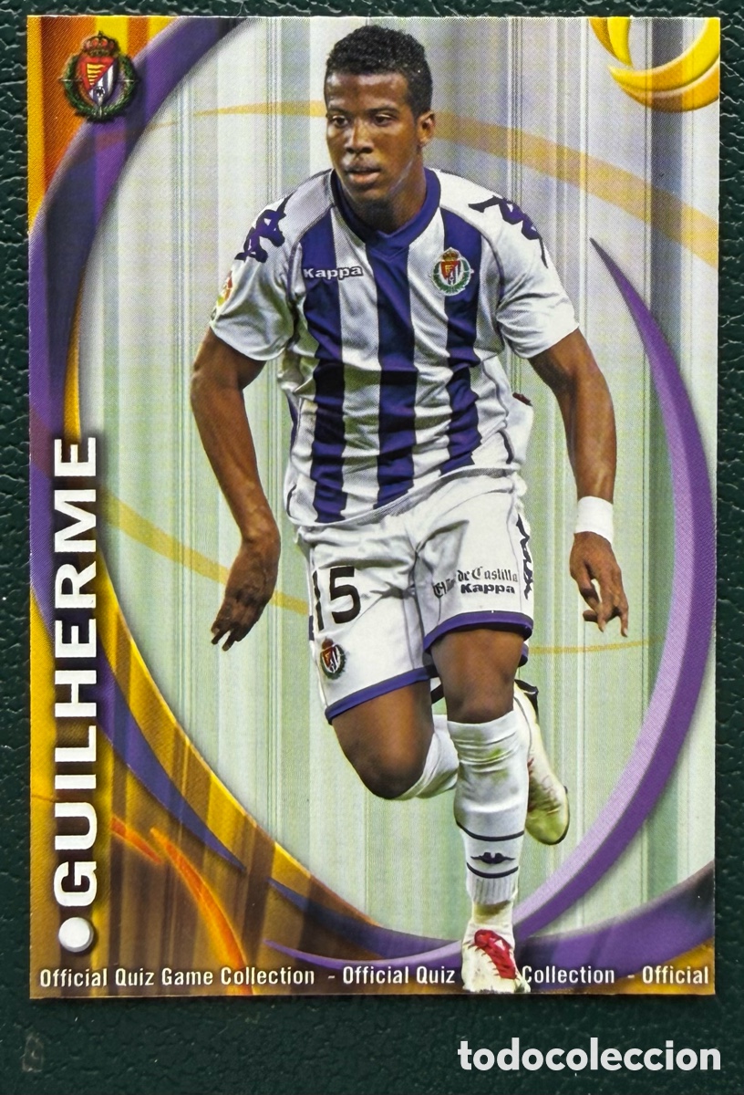 Cromos de Futebol: 719 GUILHERME REAL VALLADOLID FICHAS ALBUM MUNDICROMO 2010 2011 10 11