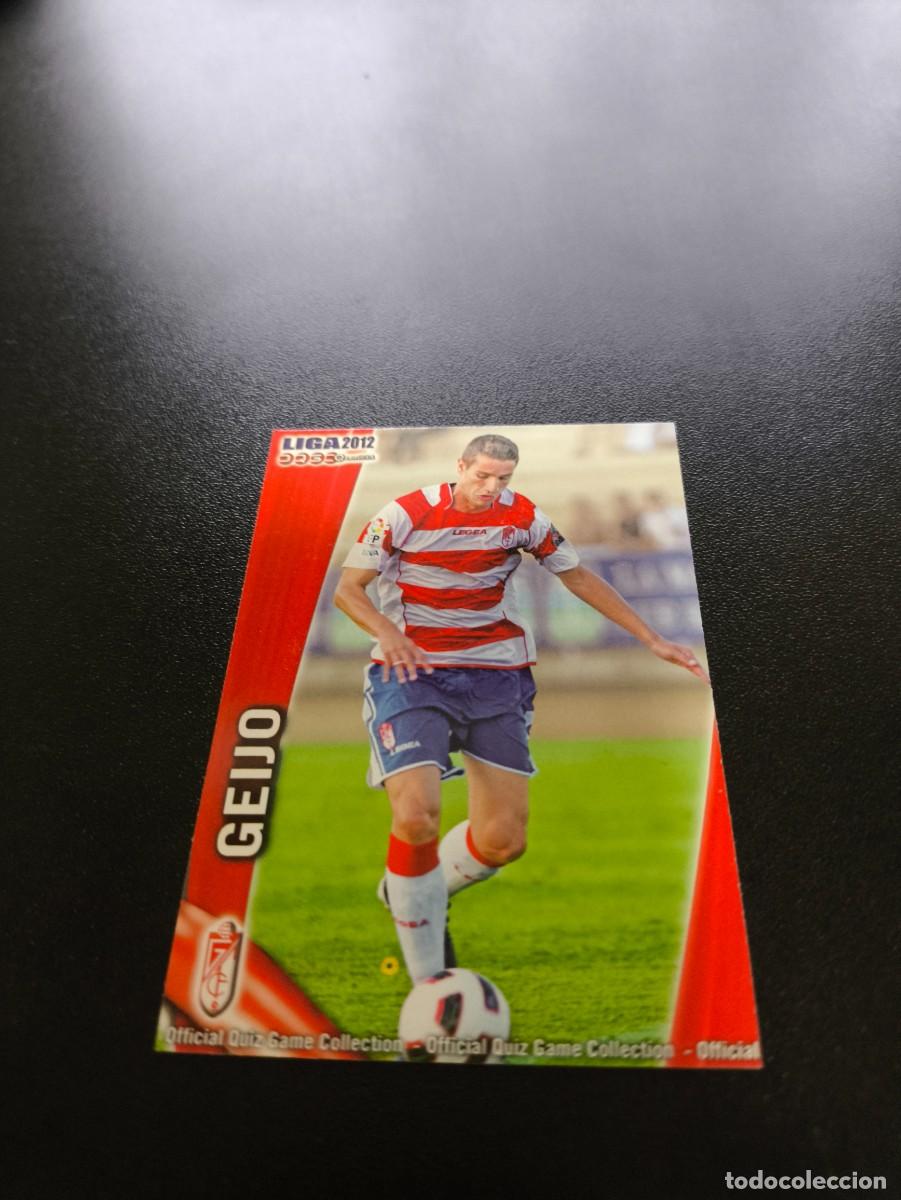 Cromos de F&uacute;tbol: 533 GEIJO GRANADA MUNDICROMO LIGA 2011 2012 11 12 NO PANINI ESTE MEGACRACKS
