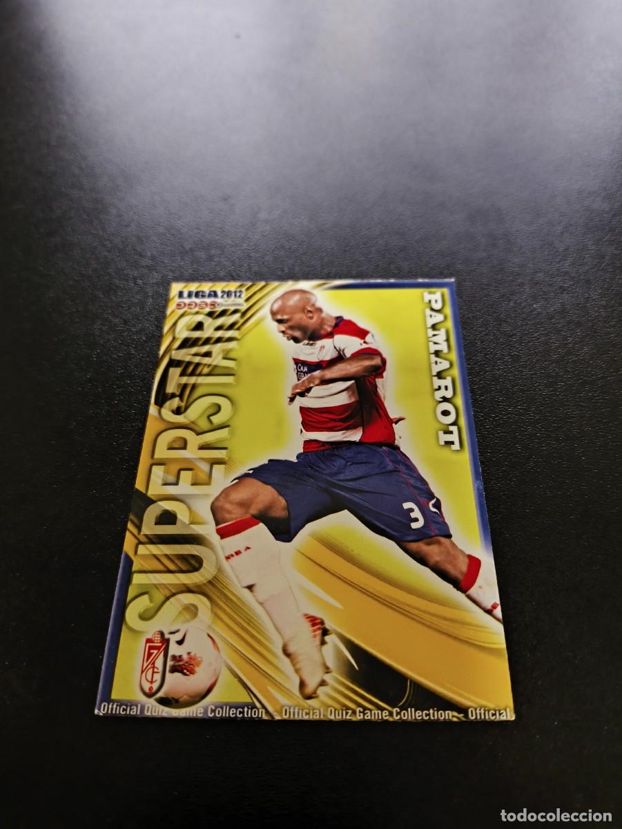 Cromos de F&uacute;tbol: 536 PAMAROT MATE SUPERSTAR GRANADA MUNDICROMO LIGA 2011 2012 11 12 NO PANINI ESTE MEGACRACKS