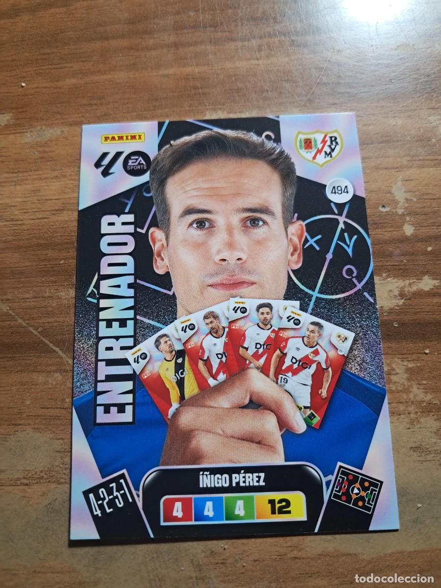 Cartes &agrave; collectionner de Football: CROMO COLECCIONES ESTE TEMPORADA 25/26: ENTRENADOR &Iacute;&Ntilde;IGO P&Eacute;REZ (RAYO), N&deg; 484
