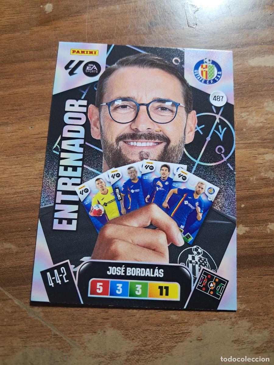 Cromos de F&uacute;tbol: CROMO COLECCIONES ESTE TEMPORADA 25/26: ENTRENADOR JOS&Eacute; BORDAL&Aacute;S (GETAFE), N&deg; 487