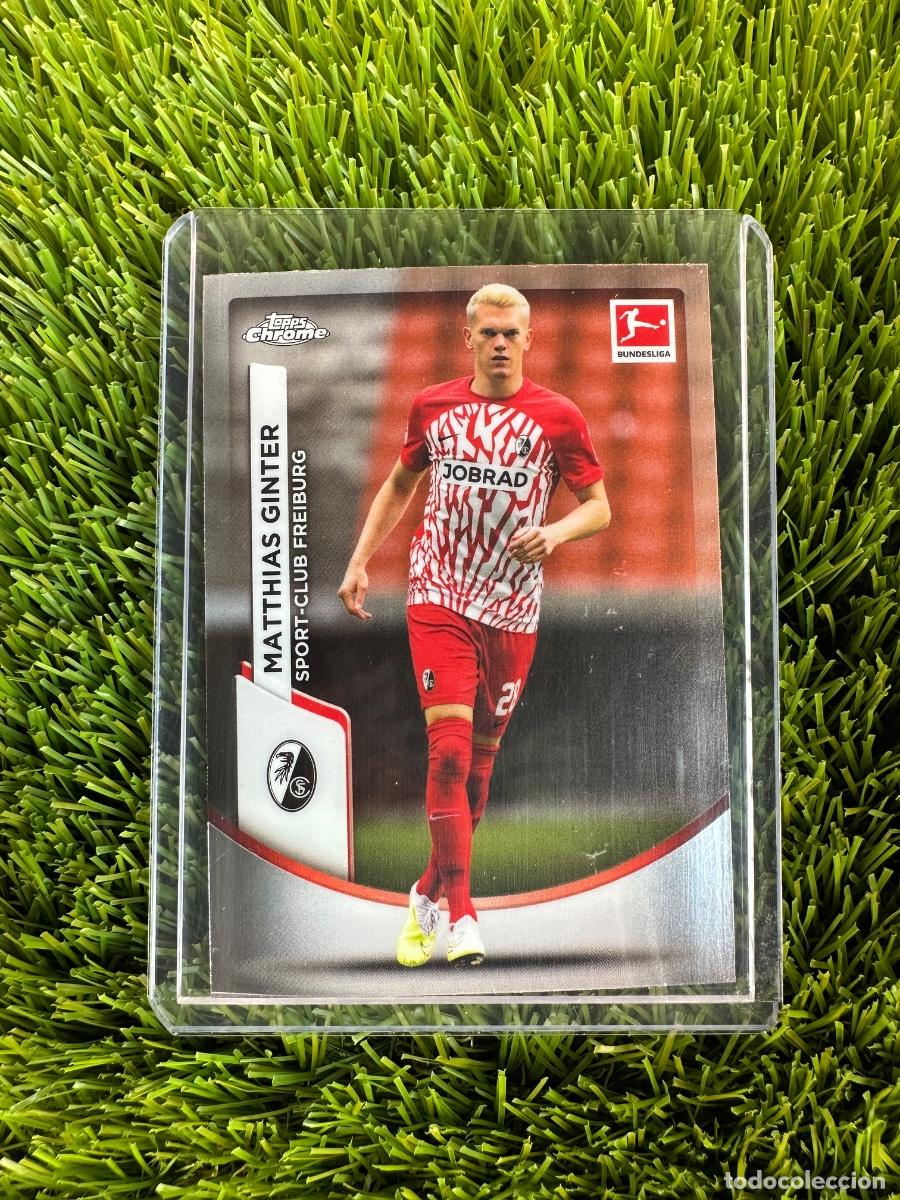 Cromos de F&uacute;tbol: N&ordm; 36 Matthias Ginter SC Friburgo Topps Bundesliga Chrome 23 24