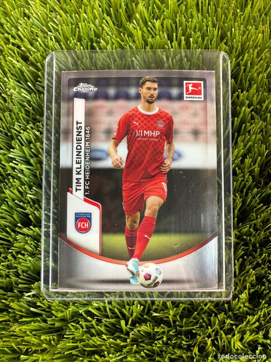 Cromos de F&uacute;tbol: N&ordm; 41 Tim Kleindienst FC Heidenheim Topps Bundesliga Chrome 23 24