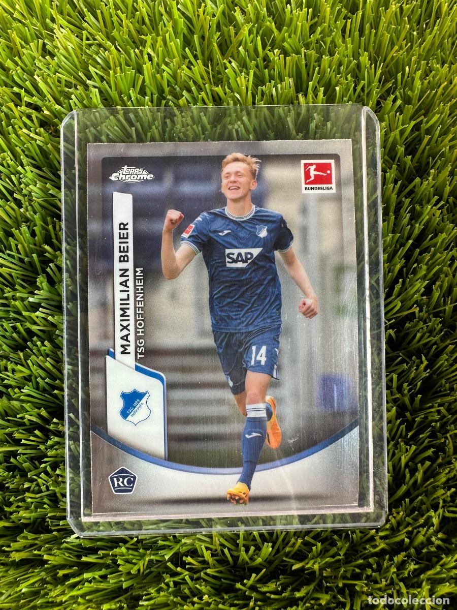 Cromos de F&uacute;tbol: N&ordm; 46 Maximilian Beier Rookie Card TSG Hoffenheim Topps Bundesliga Chrome 23 24