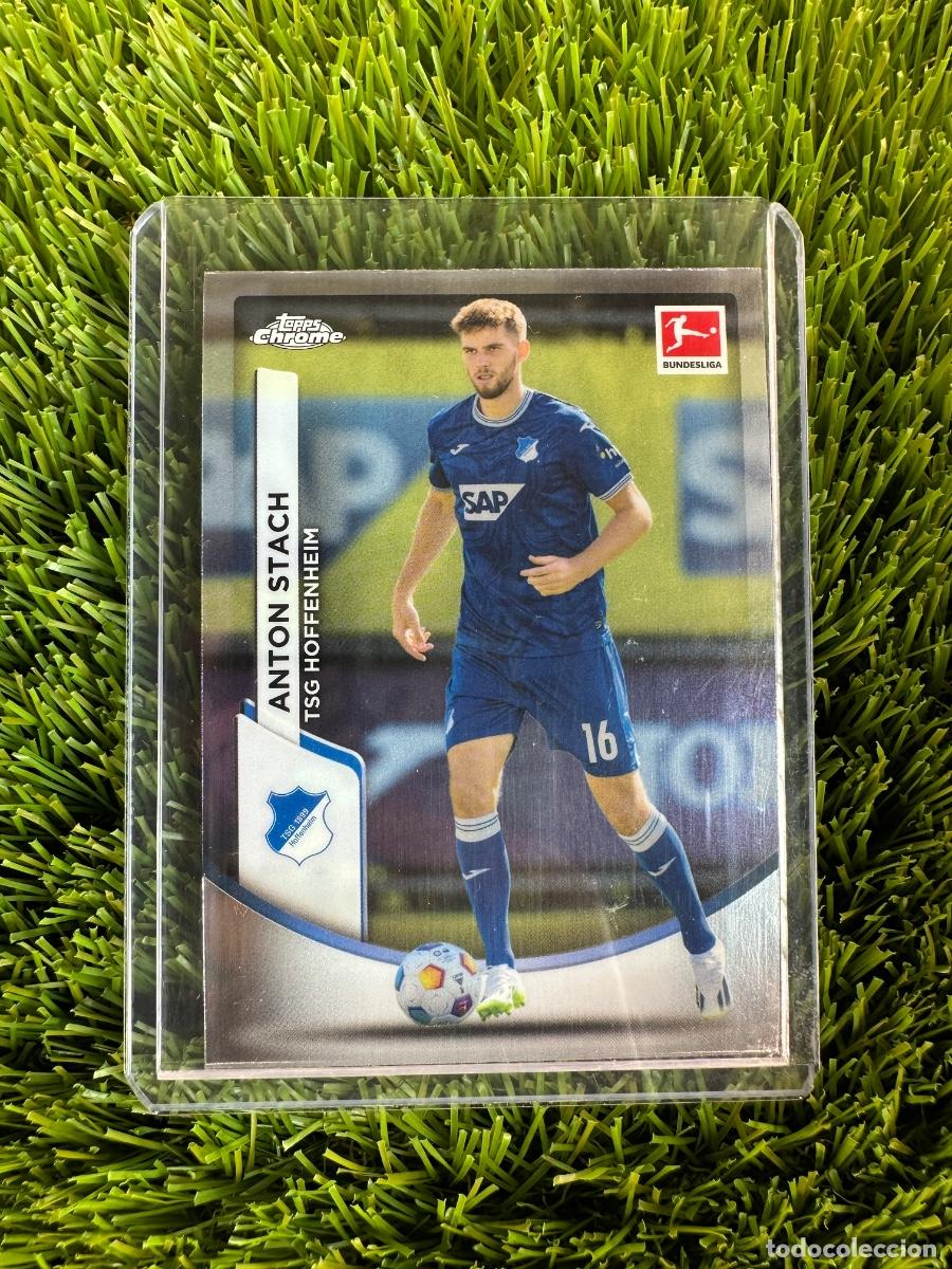 Cromos de F&uacute;tbol: N&ordm; 48 Anton Stach TSG Hoffenheim Topps Bundesliga Chrome 23 24