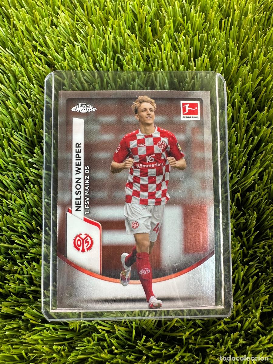 Cromos de F&uacute;tbol: N&ordm; 71 Nelson Weiper FSV Mainz 05 Topps Bundesliga Chrome 23 24