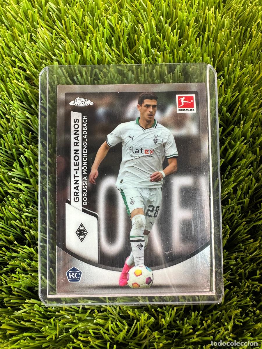Cromos de F&uacute;tbol: N&ordm; 75 Grant-Leon Ramos Rookie Card Borussia Monchengladbach Topps Bundesliga Chrome 23 24
