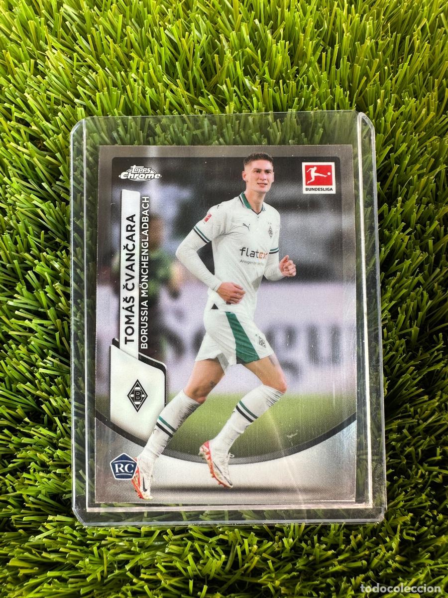 Cromos de F&uacute;tbol: N&ordm; 79 Tomas Cvancara Rookie Card Borussia Monchengladbach Topps Bundesliga Chrome 23 24