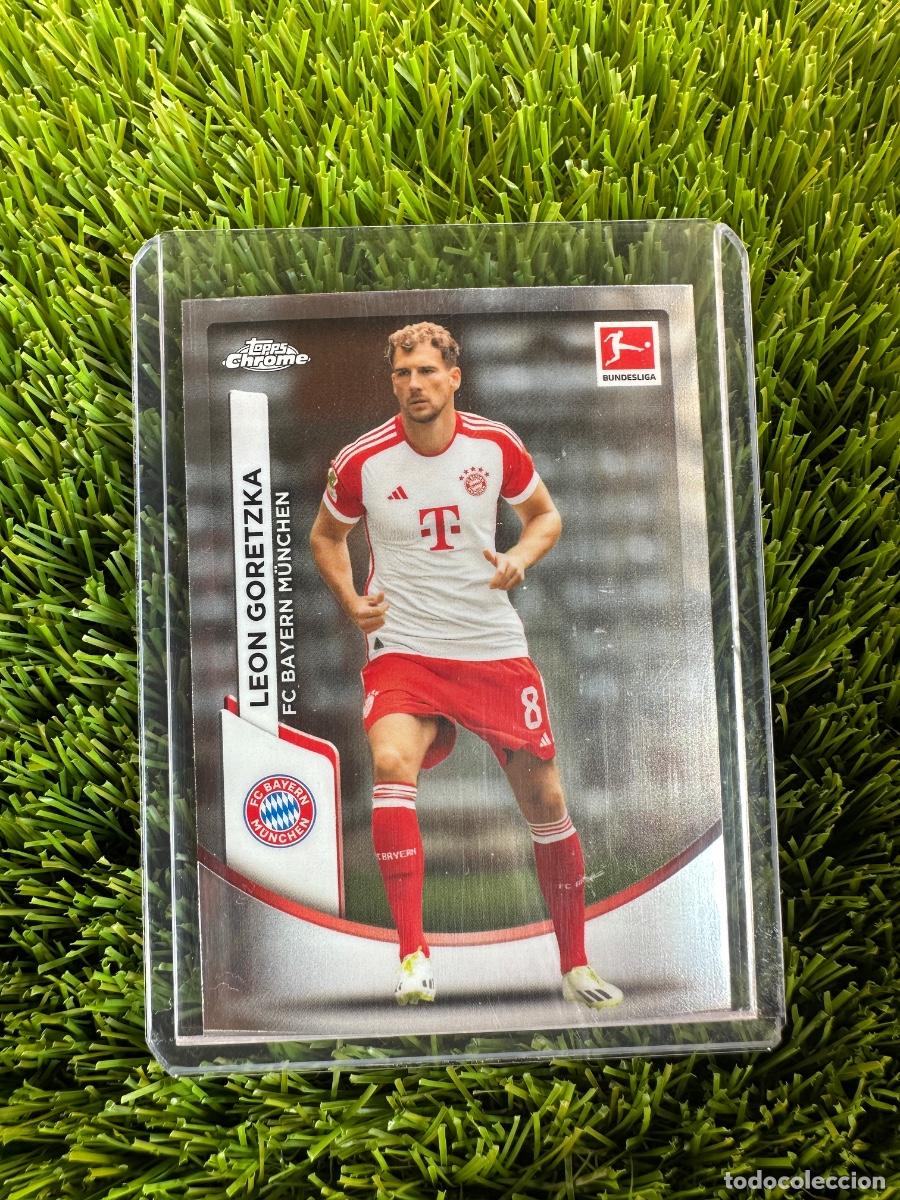 Cromos de F&uacute;tbol: N&ordm; 81 Leon Goretzka Bayern de Munich Topps Bundesliga Chrome 23 24