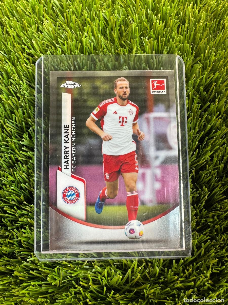 Cromos de F&uacute;tbol: N&ordm; 82 Harry Kane Bayern de Munich Topps Bundesliga Chrome 23 24