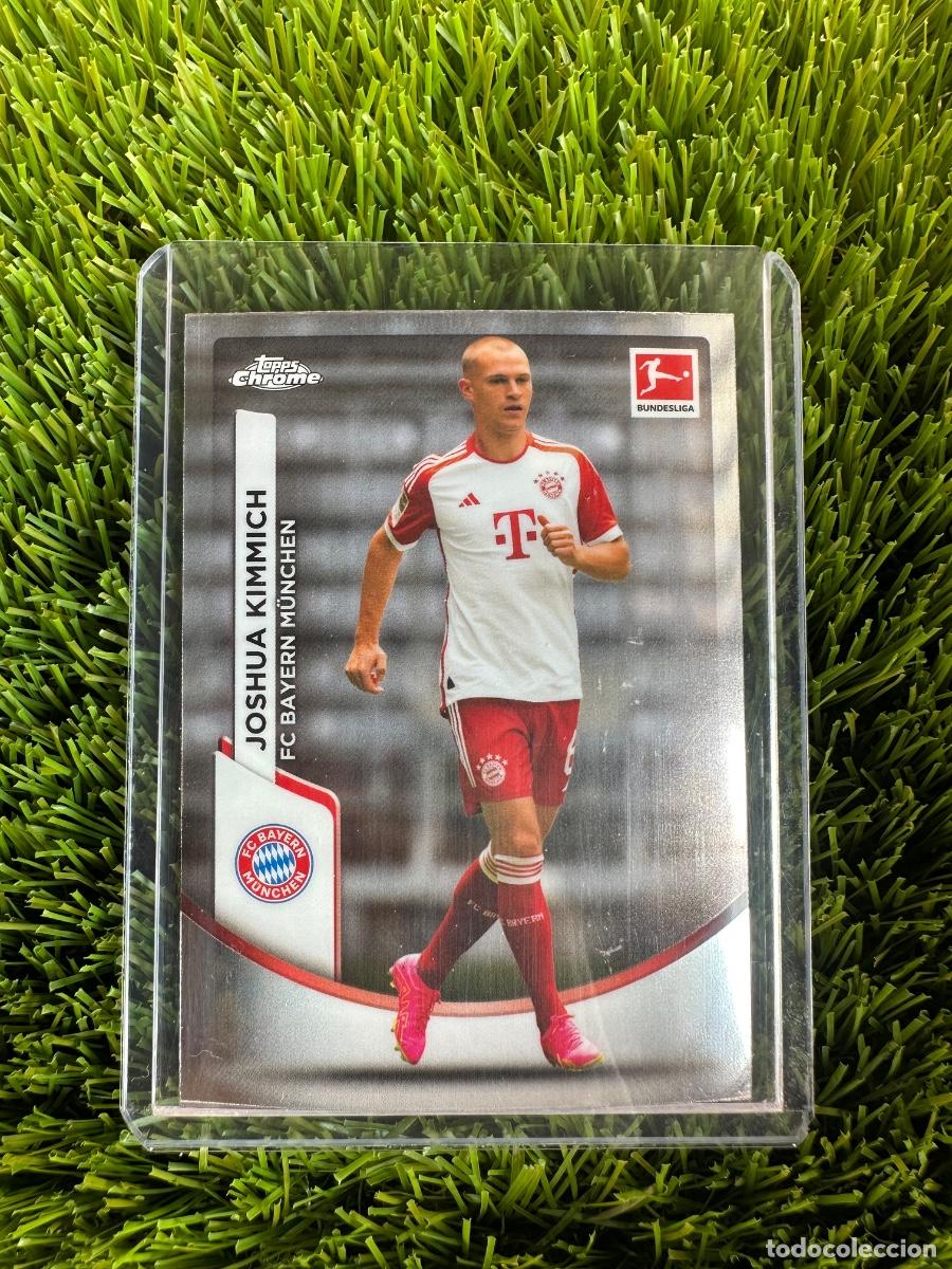 Cromos de F&uacute;tbol: N&ordm; 85 Joshua Kimmich Bayern de Munich Topps Bundesliga Chrome 23 24