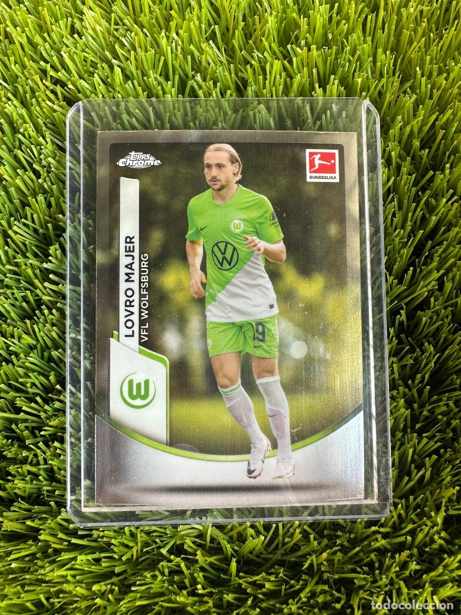 Cromos de F&uacute;tbol: N&ordm; 94 Lovro Majer VFL Wolfsburgo Topps Bundesliga Chrome 23 24
