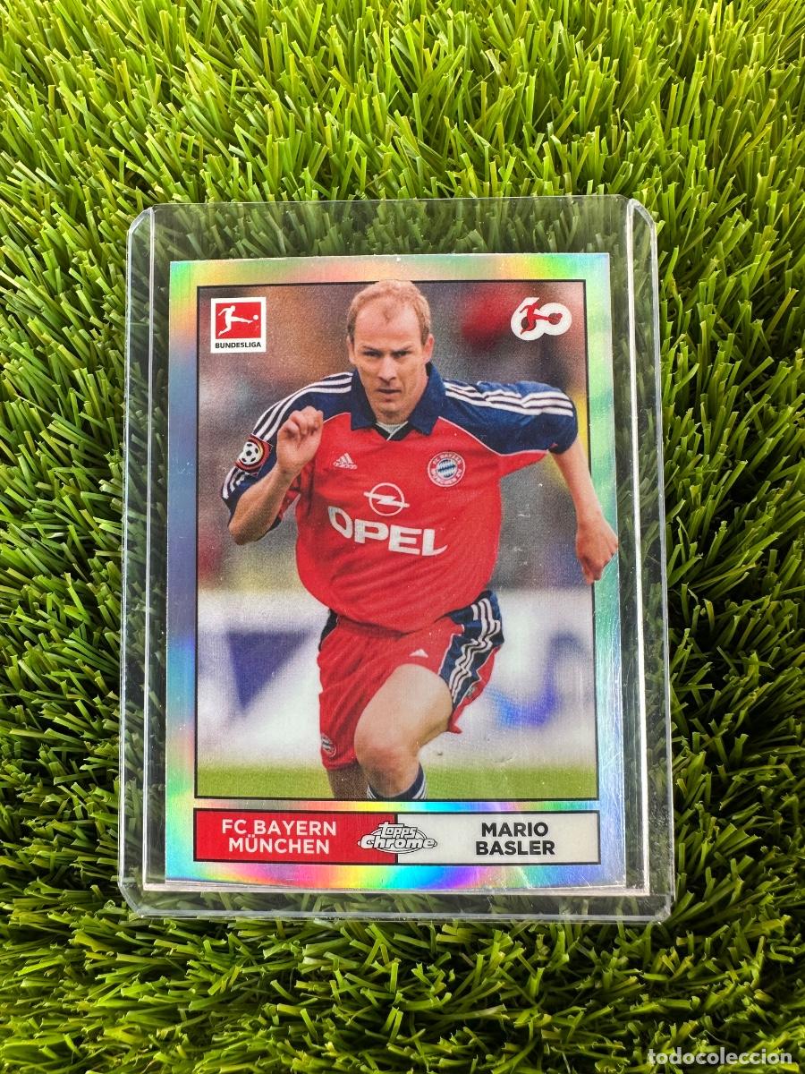 Cromos de F&uacute;tbol: N&ordm; LGU-07 Mario Basler Legendary Player Unicum Bayern de Munich Topps Bundesliga Chrome 23 24