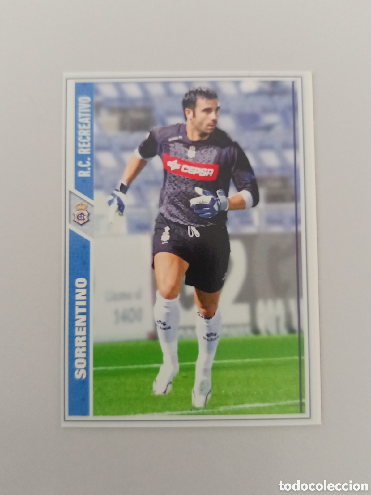 Figurine di Calcio: ❇️ CROMO ⚽ SORRENTINO RECREATIVO DE HUELVA FICHAS LIGA 2008 07 08 2007 2008 MUNDICROMO ❇️