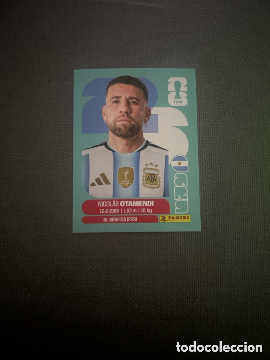 Cromos de F&uacute;tbol: Otamendi ARG 5 Argentina Mundial FIFA World Cup 2026 26