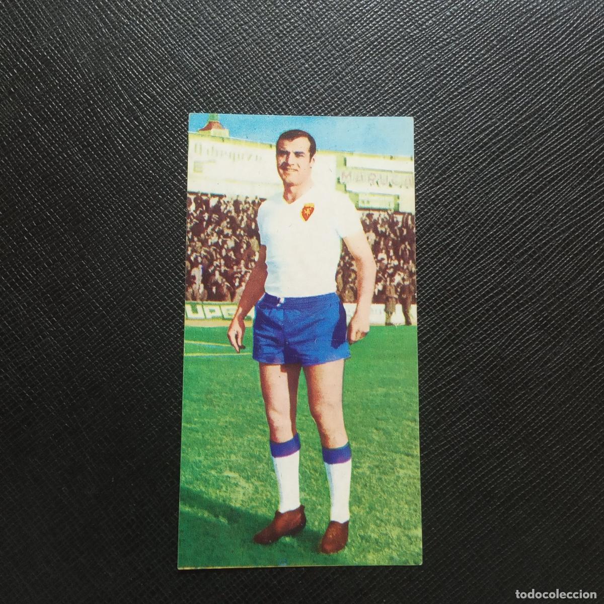 Cromos de F&uacute;tbol: 207 SANTAMARIA ZARAGOZA RUIZ ROMERO 1969 1970 CROMO LIGA FUTBOL 69 70 - SIN PEGAR - (X4) B