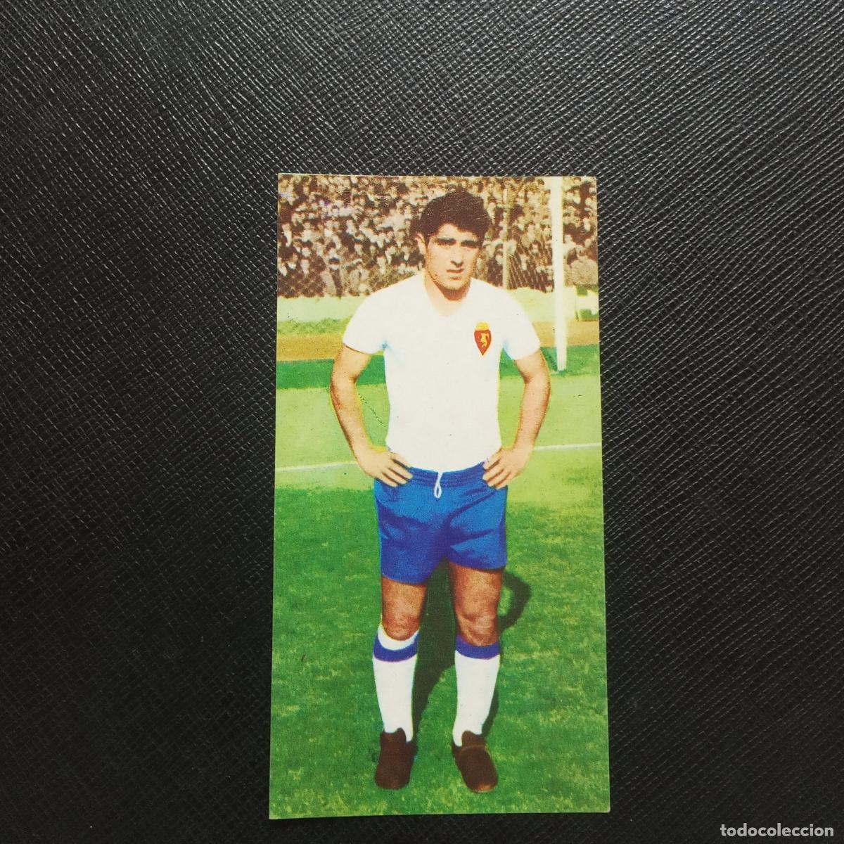Cromos de F&uacute;tbol: 208 REIJA ZARAGOZA RUIZ ROMERO 1969 1970 CROMO LIGA FUTBOL 69 70 - SIN PEGAR - (X4)
