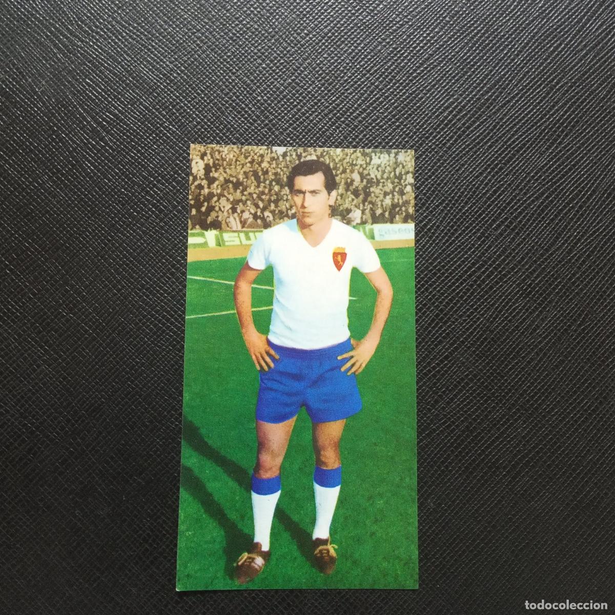 Cromos de F&uacute;tbol: 212 SANTOS ZARAGOZA RUIZ ROMERO 1969 1970 CROMO LIGA FUTBOL 69 70 - SIN PEGAR - (X4)