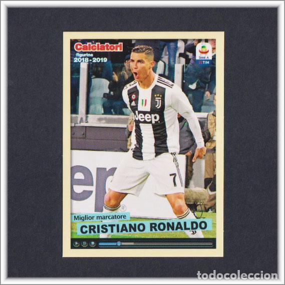 Cromos de F&uacute;tbol: CALCIATORI 2018 2019 18 19 PANINI CRISTIANO RONALDO C8 JUVENTUS CROMO SERIE A F&Uacute;TBOL ITALIA