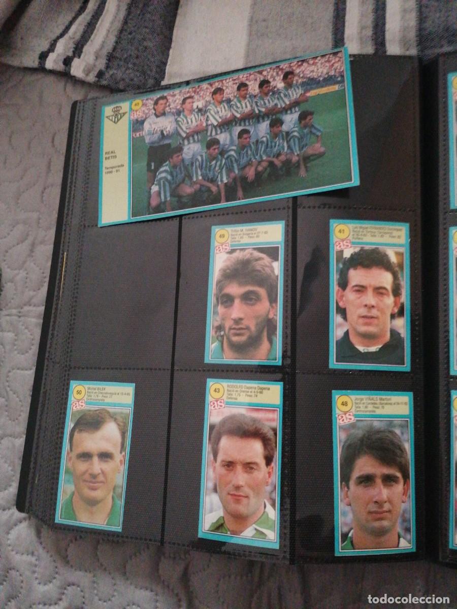 Cromos de F&uacute;tbol: Real betis as 1990 1991 completo